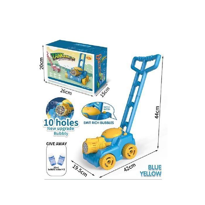 Jouet à Bulles - Tank Bleu - 50 ml - Pour enfants à partir de 3 ans - Mixte