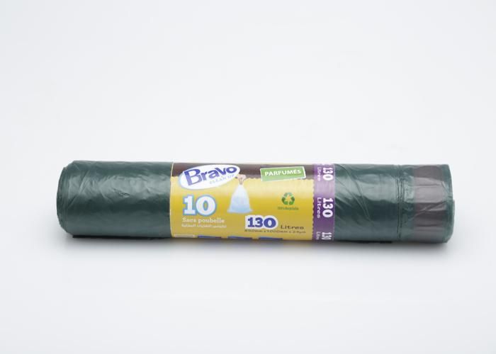 SACS POUBELLE BRAVO 10 UNITES DE 130 L