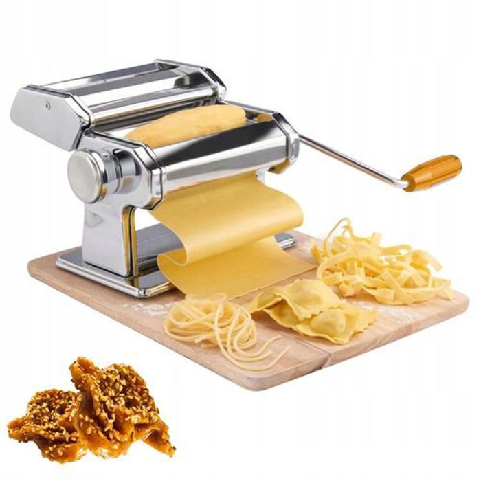 Machine à pâtes Inoxydable Multifonction  Préparation de Noodles, Chebbakia, Spaghetti & Lasagnes