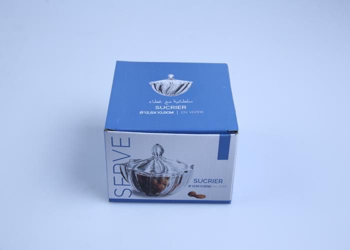 Bonbonnière en Verre Ronde 380g DM601-3
