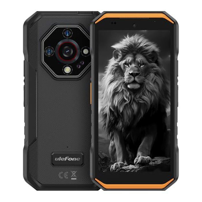 Smartphone - Ulefone - Armor X32 Pro 5G - 256 Go - 6 Go RAM - Dobbelt SIM - Nattelys kamera