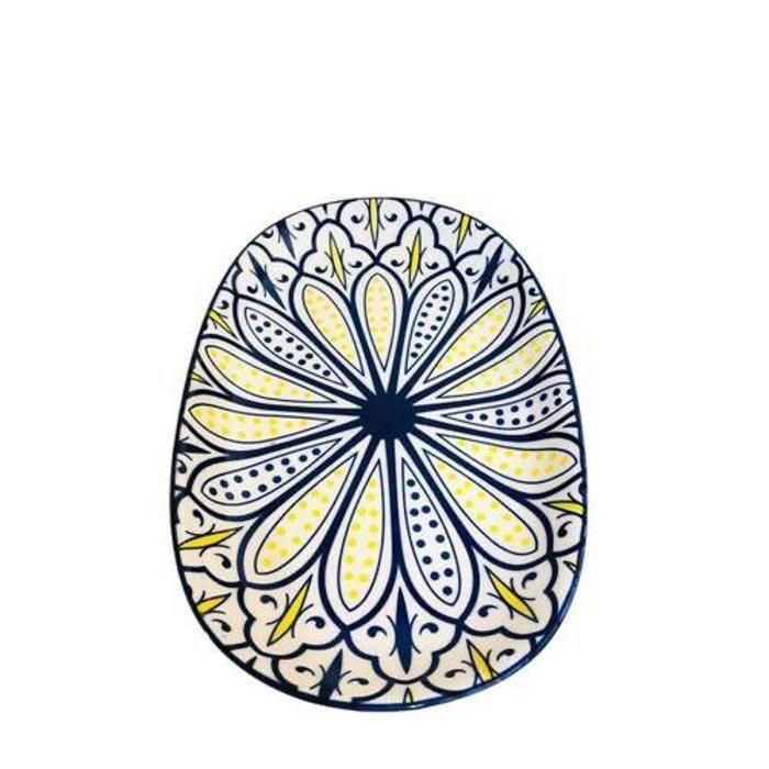 Plat ovale - AYA HOME - 24CM - Dimensions: 24x15.5CM - Forme: Ovale - Idéal pour servir