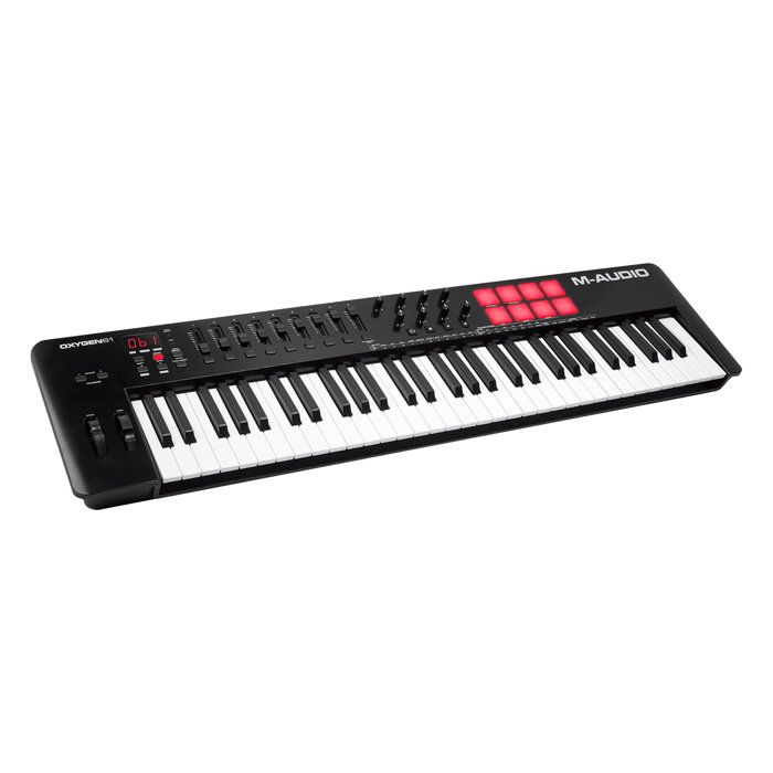 M-AUDIO KMD OXYGEN61V - USB-Midi 61 notes 8 pads/pots/faders