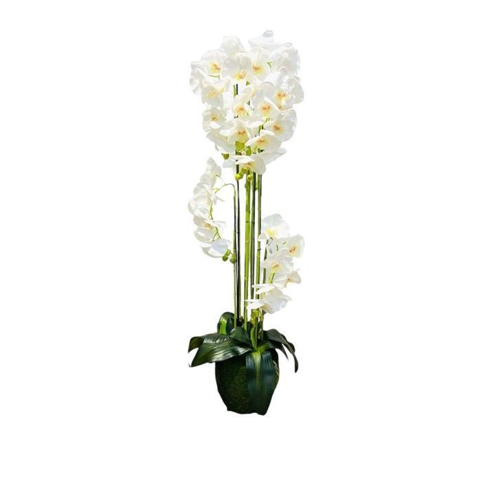 Objet Décoratif - Arbre Artificiel - Orchidee - 120cm - Intérieur - Contemporain