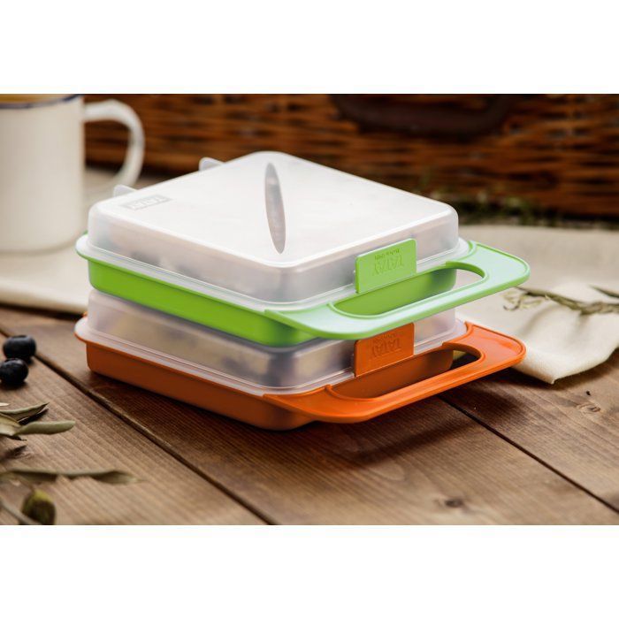 LUNCH BOX PORTE SANDIWICH - VERT