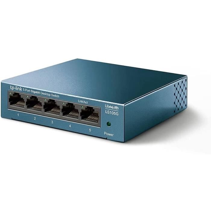 Switch réseau Tp Link Switch de bureau 5 ports 10/100/1000 Mbps