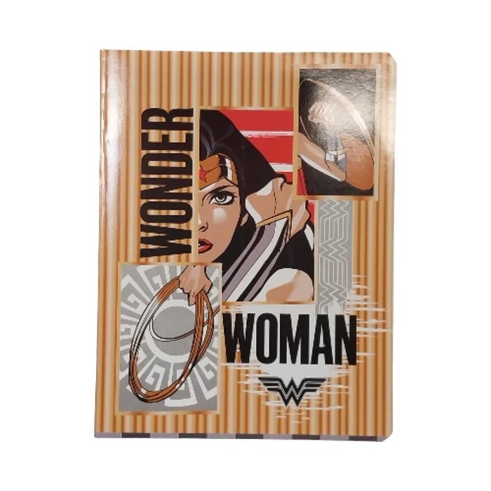 CAHIER PIQUE COUVERTE 305GRSWONDER WOMAN 96 17X22