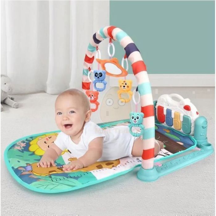 Tapis musical d'éveil et d'activité piano pour bébé