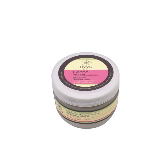 Henné Doux à la Rose - 250 ml - Tiyya