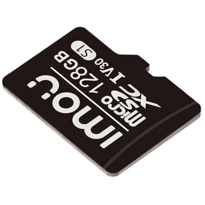 Carte microSD 128 Go - IMOU - Classe 10 - Vitesse d'écriture jusqu'à 95 Mo/s - Compatible avec divers appareils