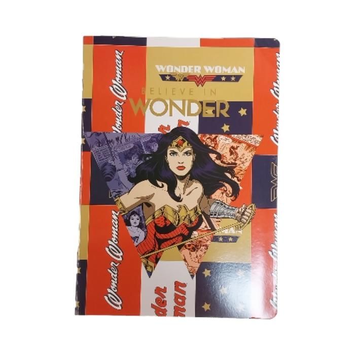 CAHIER PIQUE COUVERTE 305GRSWONDER WOMAN 96 21X29