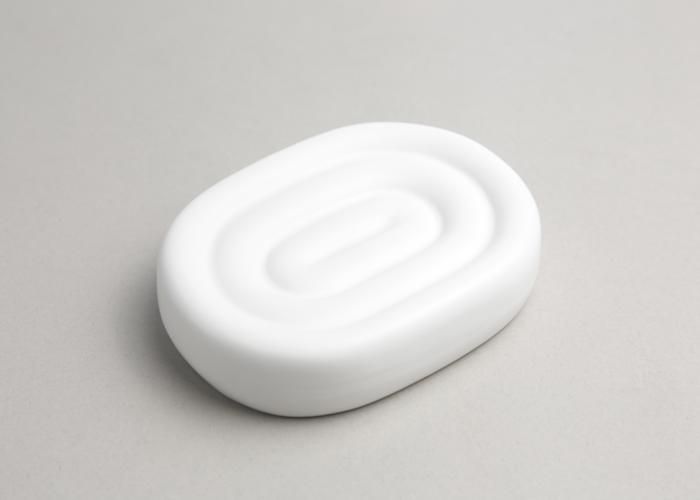 Porte-savon - GENERIC - SB0059 - Céramique - Blanc - Élégant et pratique