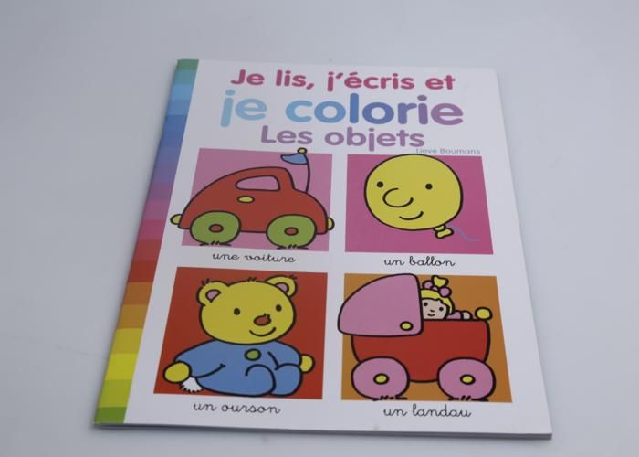 Livre interactif - Je lis, j'écris et je colorie - Enfant - Mixte - Apprentissage ludique