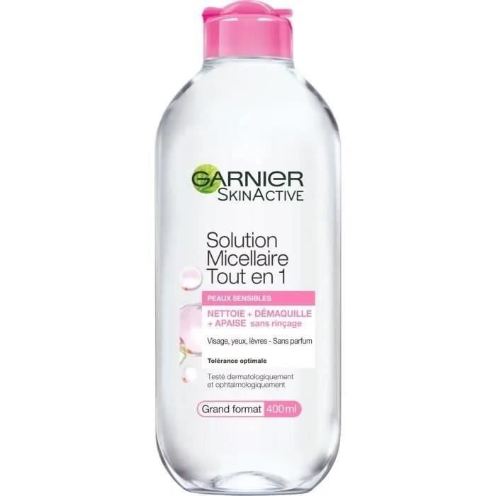 Ean micellaire Skinactive Micellaire - Solution Peaux Sensibles - 400 ml