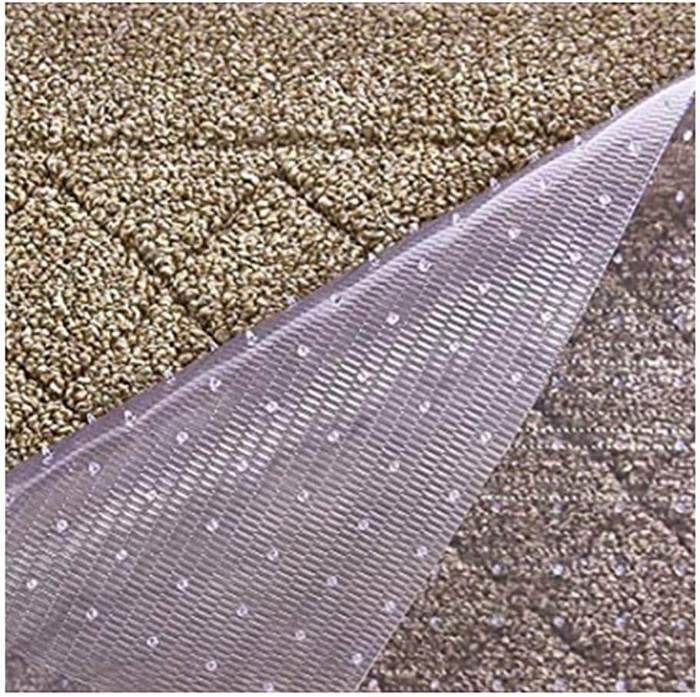 Protecteur De Sol pour tapis antidérapant, transparent, vinyle plastique (2M*60CM)