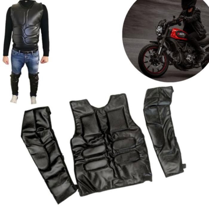 Protection efficace du torse et des jambes contre le froid et le vent en moto