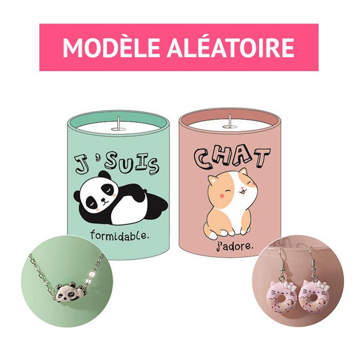 Bougie parfumée bijou Kawaii M12