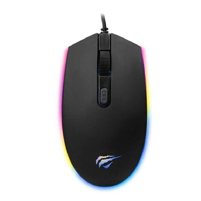 Souris de jeu - HAVIT - MS1003 - Rétroéclairage RVB - Ergonomique - Filaire
