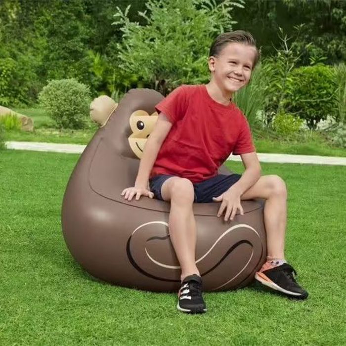 Bestway Chaise Gonflable Motif Singe 75116