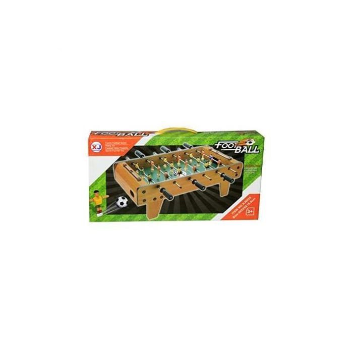 Baby-Foot en Bois - Jeu de Société - Adultes, Enfants, Famille