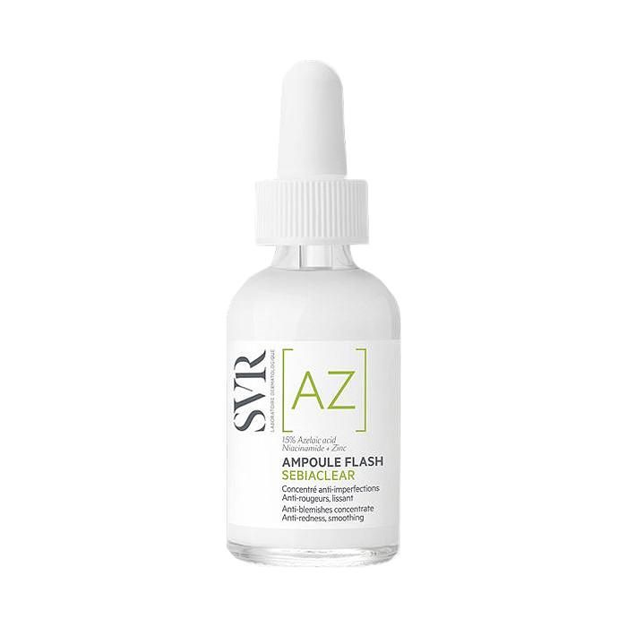SVR Sebiaclear Ampoule Flash Anti-Imperfections Anti-Rougeurs Lissante 30ml