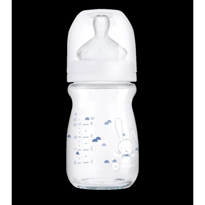 BEBE CONFORT Biberon émotion 130ML - T0 Sweet Bunny