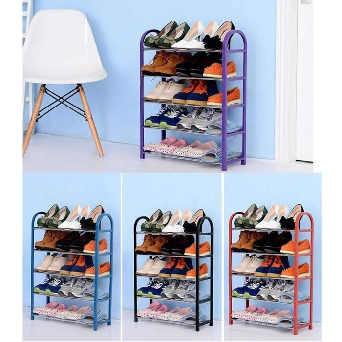 Étagère de rangement multifonctionnelle à 5 couches pour maison (Couleur aléatoire)