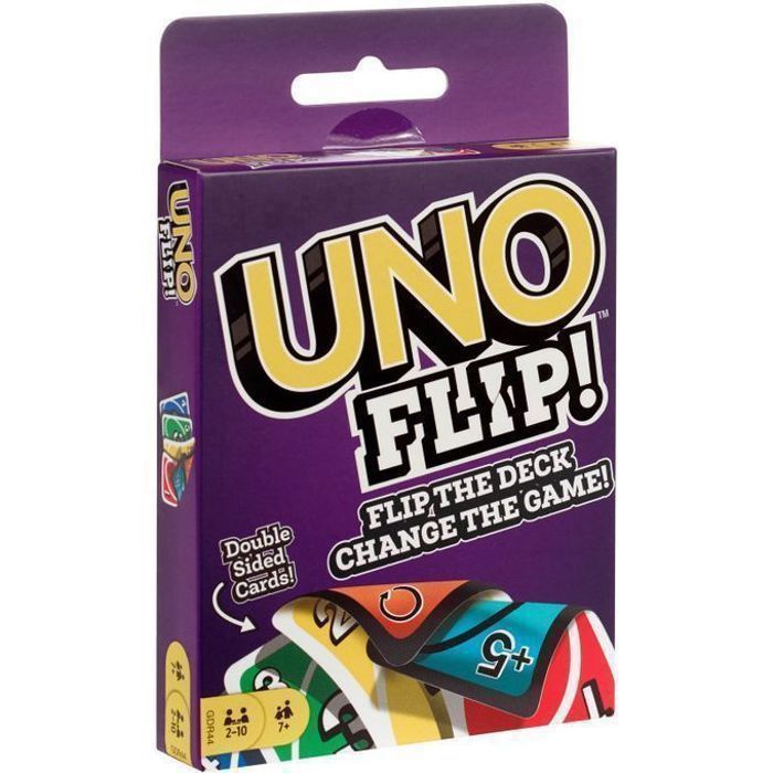 Jeu de Cartes UNO Flip Side - Nouvelle Version