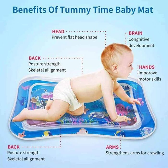 Tapis d'eau de bébé, natte de jeu d'eau pour bébés et tout-petits