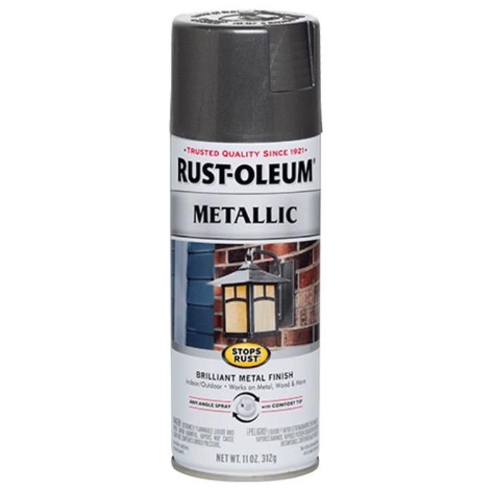 Peinture en aérosol Bomb métallique antirouille Rust-Oleum Charbon