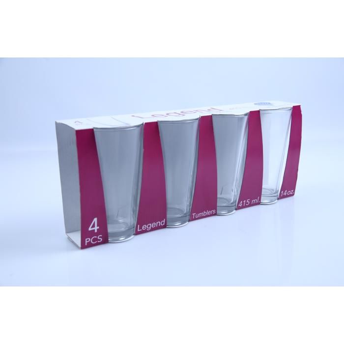 4 verres à jus Legend 415 ml TM419B
