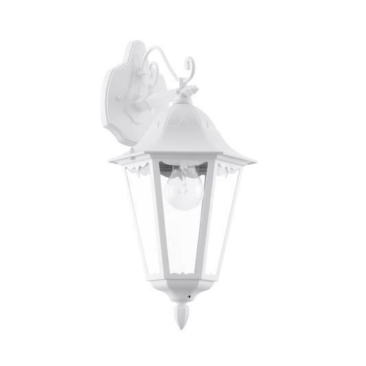 Applique d'extérieur descendante Navedo - EGLO - Blanc - Métal - H47,5cm
