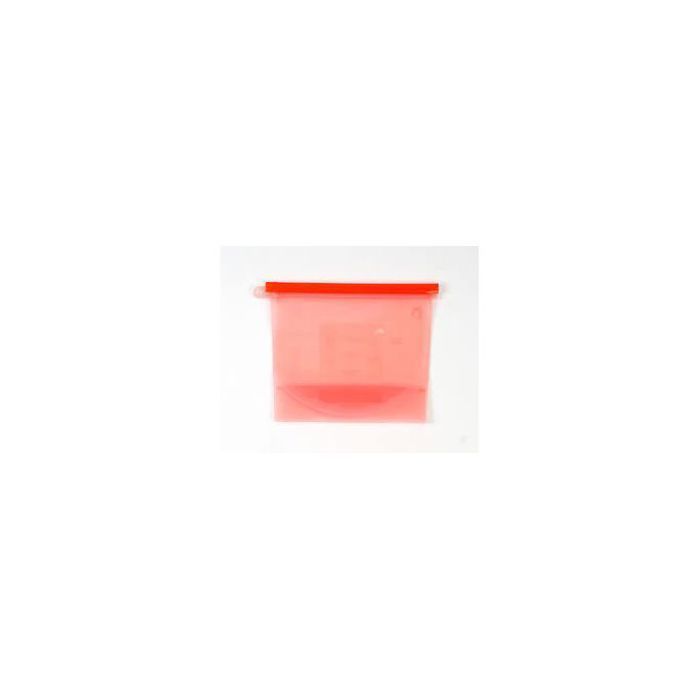 Sac en Silicone alimentaire pour conserver vos aliments Rouje - 1.5L