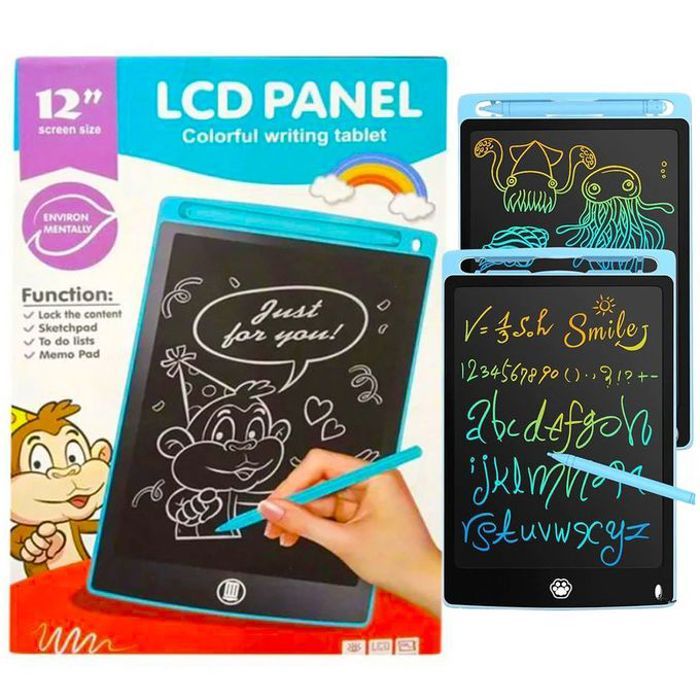 Tablette d'Écriture LCD 12'' - Planche de Dessin Intelligente