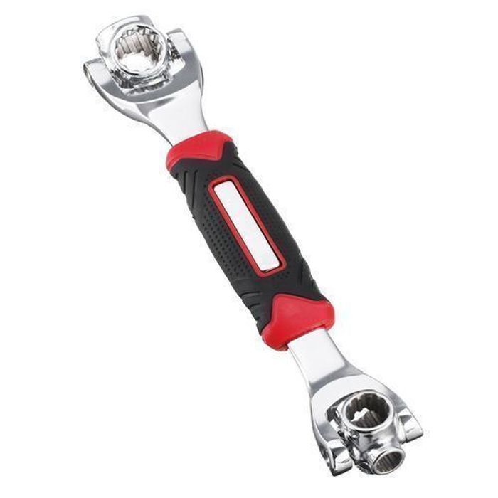 Clé à douille 48-en-1 - Non spécifié - 360 degrés - Outil de réparation - Noir - Mixte