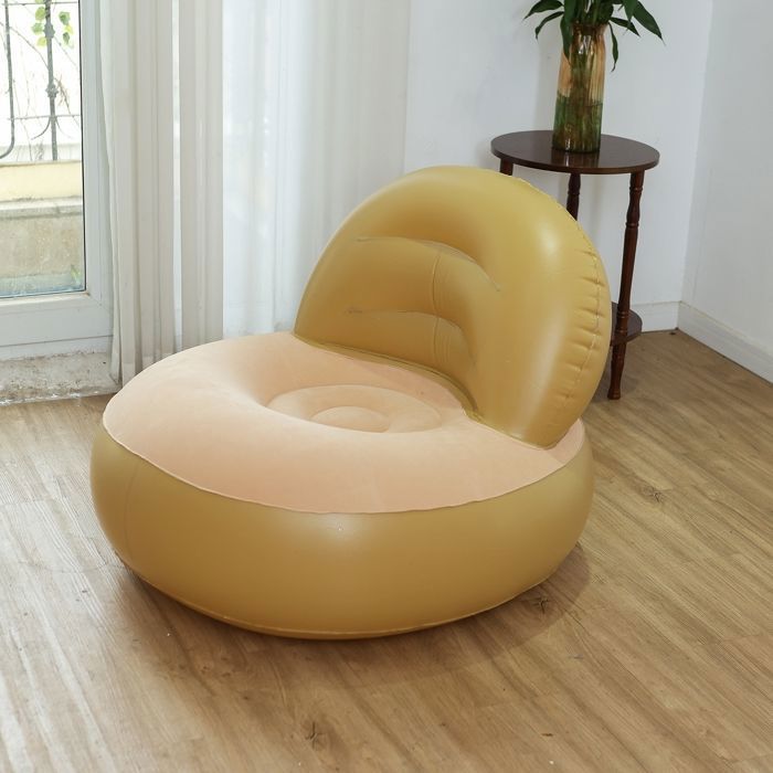 Fauteuil Gonflable en forme de L avec dossier pour la maison et les activités de plein air