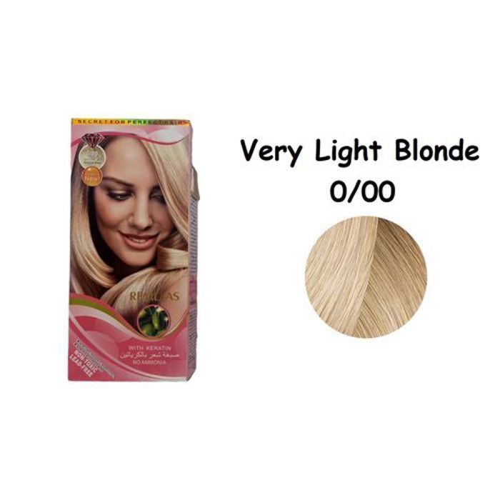Crème coloration permanente With Keratin - 0-00 Very Light Blonde