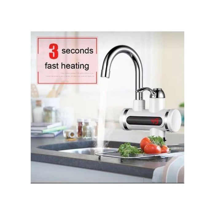 Robinet de chauffe-eau électrique avec chauffage instantané numérique
