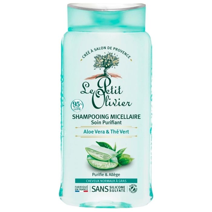 Le Petit Olivier - Shampoing Aloe Vera & Thé Vert Micellaire Purifiant - 250ml