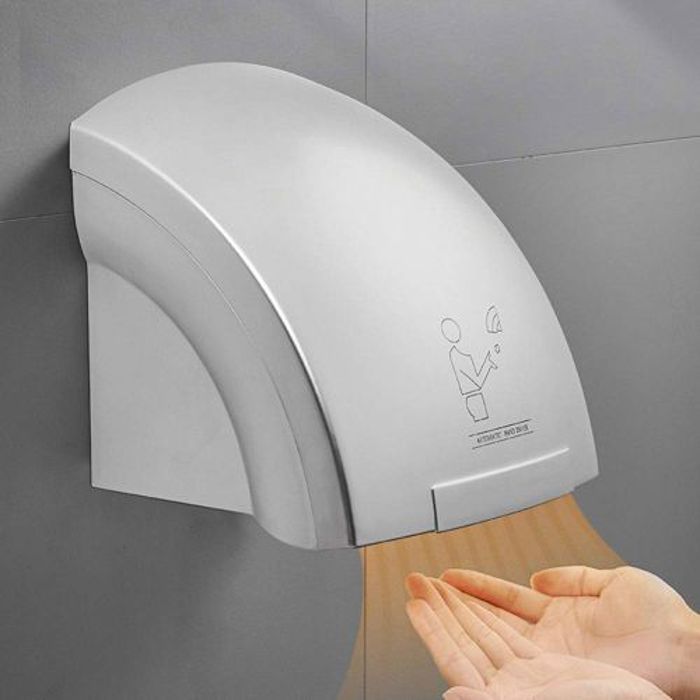 TOLEDO Sèche-mains Automatique Inox Infrarouge Mural 1800w