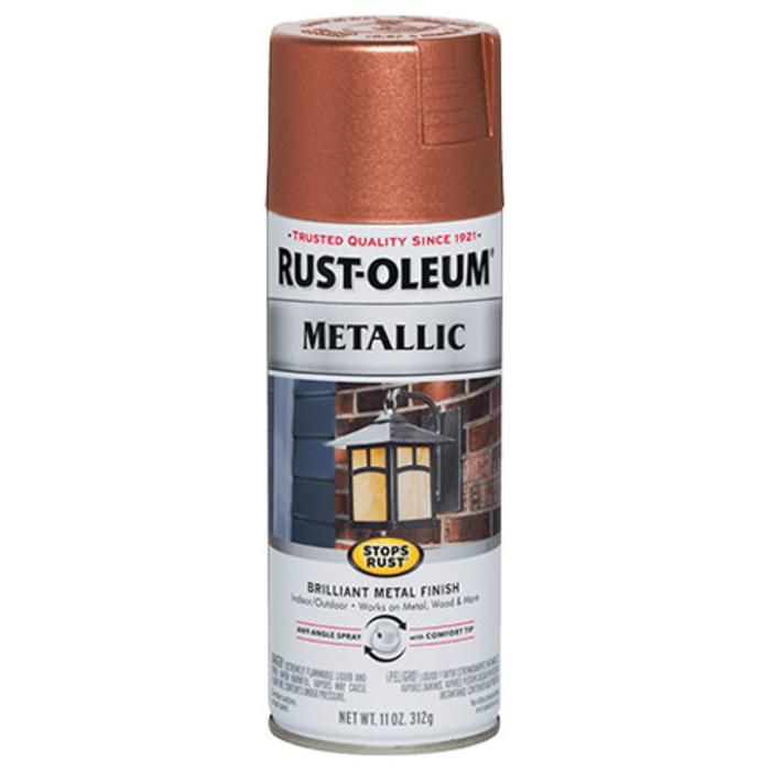 Peinture en aérosol (Bomb) métallique antirouille Rust-Oleum