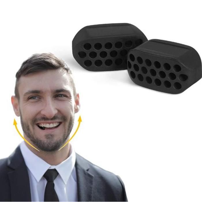2pcs JawLine exerciseur balle faciale mâchoire Muscle Toner entraînement Fitness Anti-âge