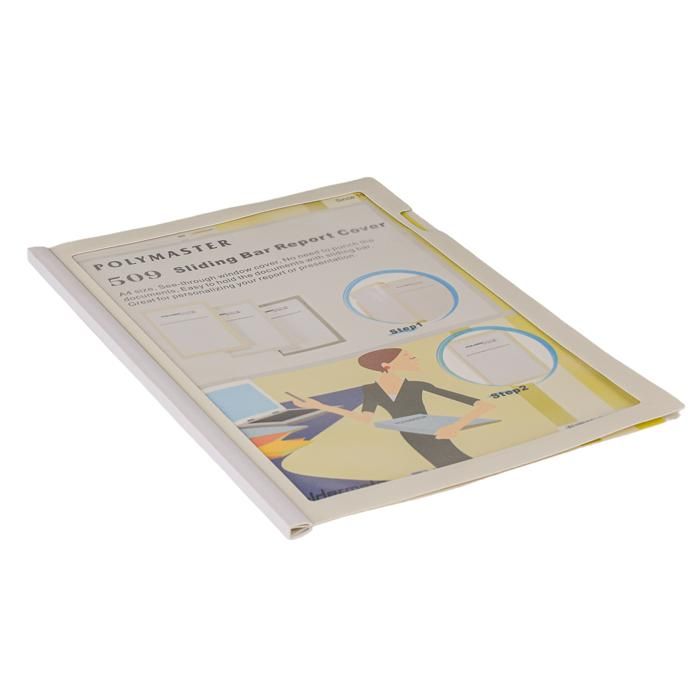 DOSSIER A4 AVEC BARRE COULISSANTE ASS FOLDERMATE