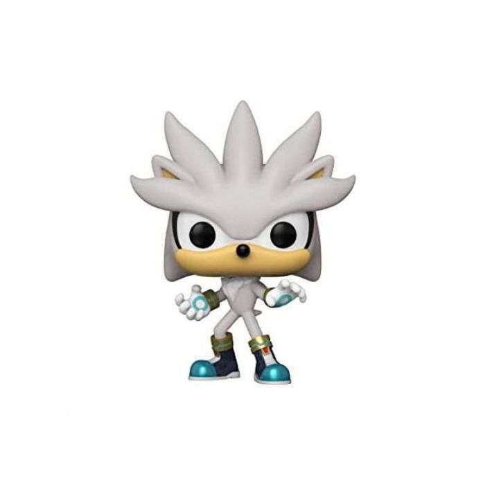 Sonic the hedgehog figurine pop sonic 12cm (silver)