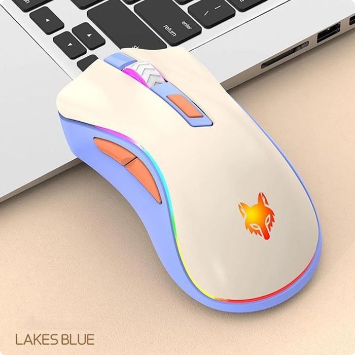 Souris de jeu mécanique sans fil Bluetooth, ergonomique, 10 millions de touches, 2.4G, 11 modes d'éclairage RVB, 3200 ug 6 boutons,