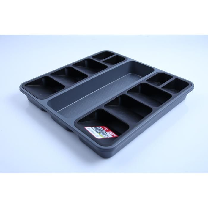 Organisateur de rangement - FOLY LIFE - Grand plateau - 40 x 40 x 5 cm - Plastique - 1 pièce