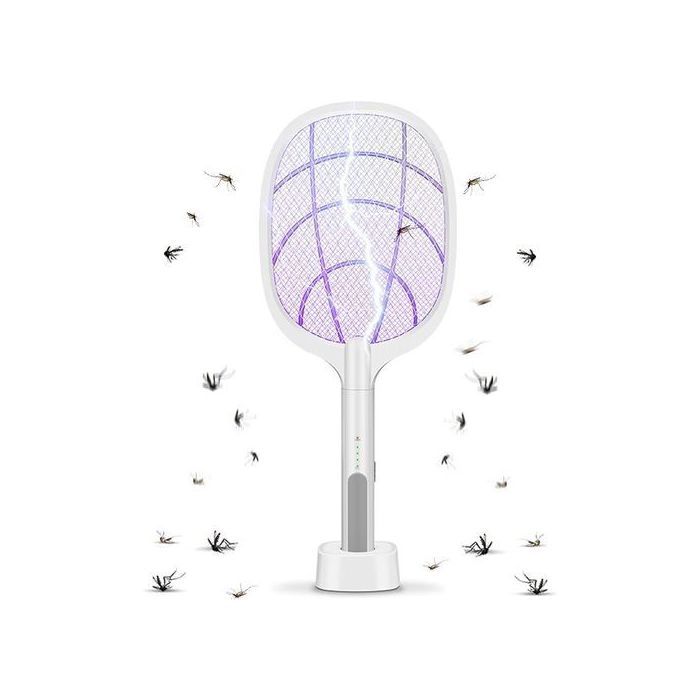 Raquette anti-moustiques électrique pliable