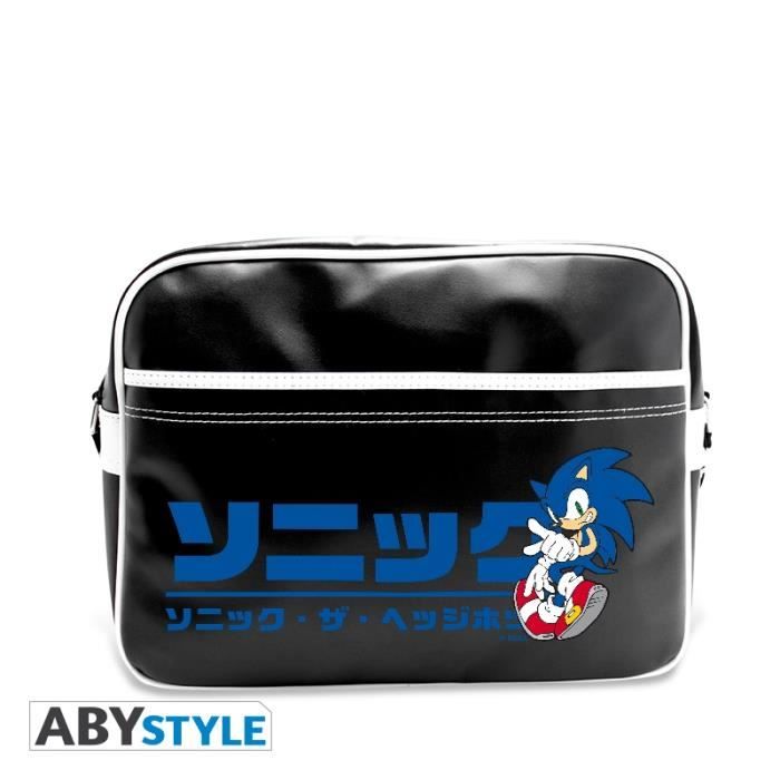 SONIC - SAC BESACE LOGO JAPONAIS VINYLE ABYBAG099