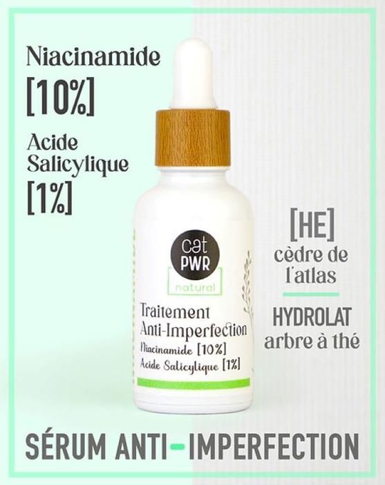 ANTI-IMPERFECTION Sérum NIACINAMIDE [10%] + Acide Salicylique [1%] | UrbanK