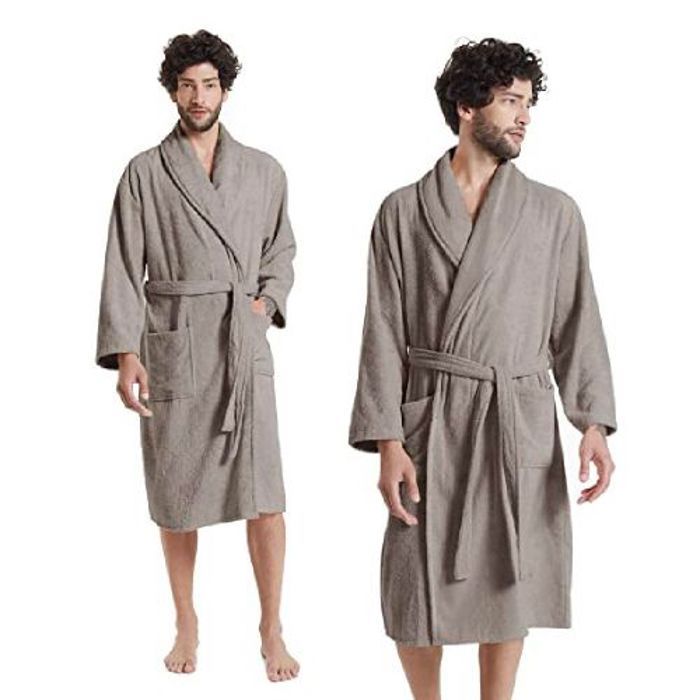 Peignoir de Bain 100 Coton Absorbant (Homme)